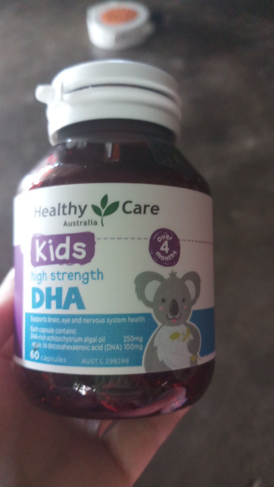 Viên bổ sung DHA Healthy Care Kid của Úc cho trẻ từ 4 tháng tuổi - Hỗ trợ phát triển não bộ và thị lực tối ưu, thơm ngon dễ uống