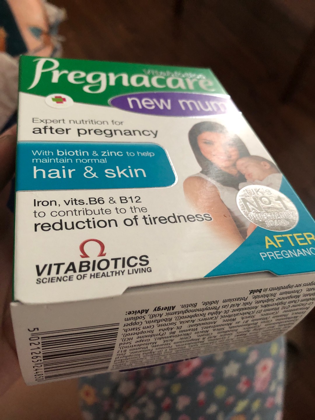 Viên uống Pregnacare New Mum 56 viên - Hỗ trợ ngừa rụng tóc, làm đẹp da cho phụ nữ sau sinh - Vitamin & dưỡng chất phục hồi sức khỏe