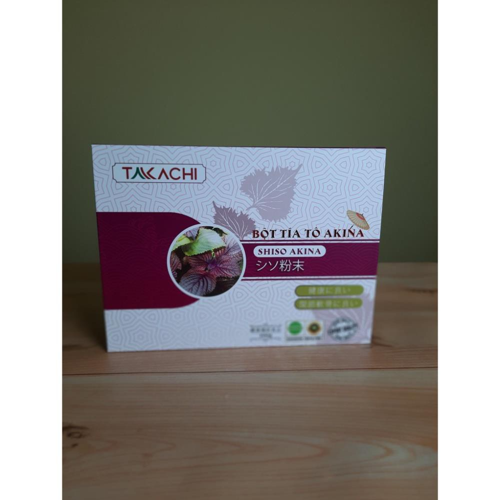 Bột Tía Tô Nguyên Chất Shiso Akina 300g - Hỗ Trợ Sức Khỏe, Dưỡng Da - Nguyên Liệu Từ Nhật Bản, 100% Tự Nhiên