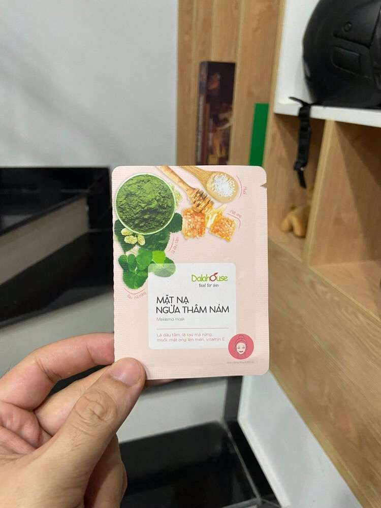 Mặt Nạ Ngừa Thâm Nám Dalahouse - Giúp Làm Sáng Da, Tái Tạo Tế Bào, Dưỡng Da Tự Nhiên (Gói 10g)