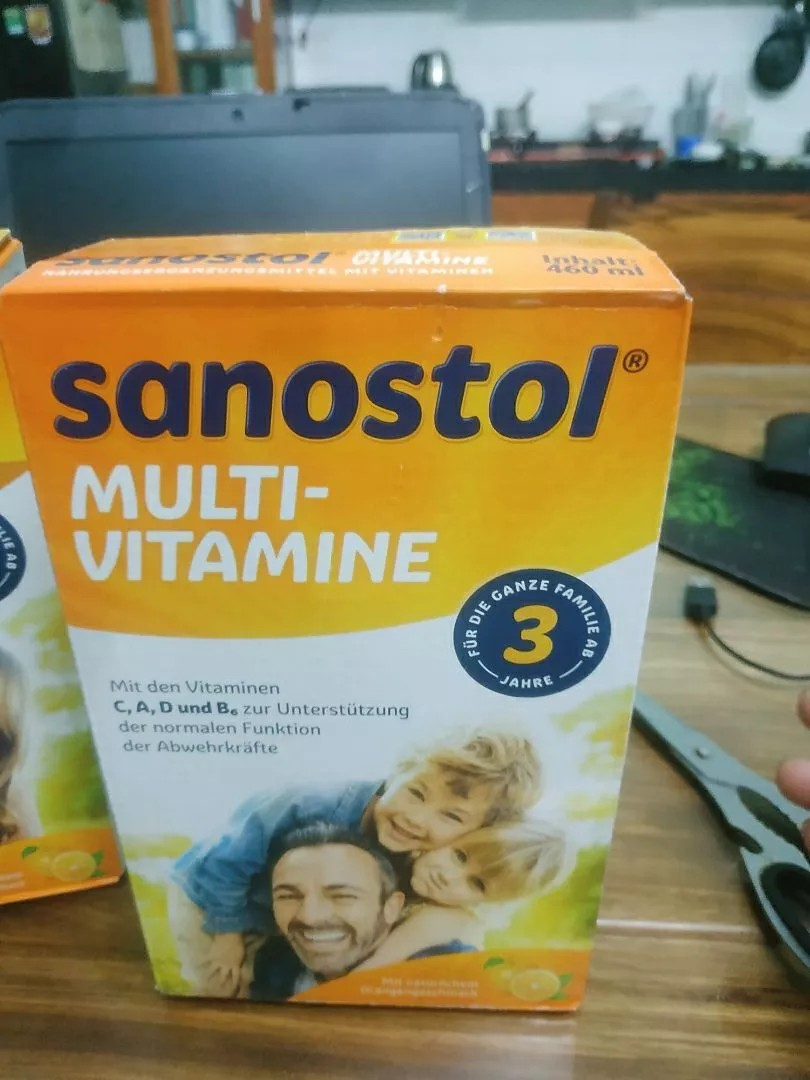 Vitamin Tổng Hợp Sanostol Số 3 Đức - Giúp Trẻ 3-6 Tuổi Ăn Ngon, Tăng Đề Kháng, Phát Triển Toàn Diện - Dễ Uống, Hương Vị Ngon Miệng