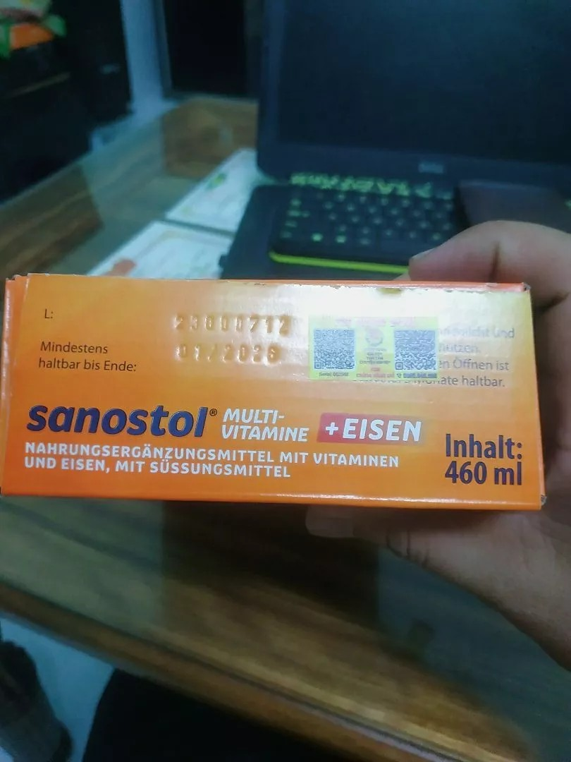 Vitamin Tổng Hợp Sanostol Số 3 Đức - Giúp Trẻ 3-6 Tuổi Ăn Ngon, Tăng Đề Kháng, Phát Triển Toàn Diện - Dễ Uống, Hương Vị Ngon Miệng