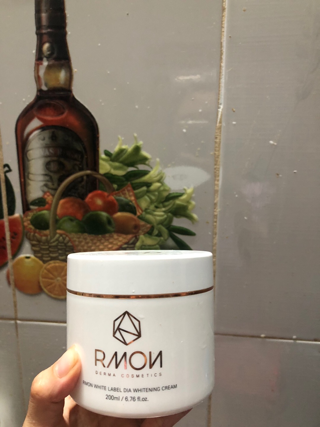 Kem Dưỡng Trắng Da Body Tế Bào Gốc Rmon White Cream - Hỗ Trợ Làm Sáng Da, Mờ Thâm Nâu, Chất Kem Mịn Mượt, Hàn Quốc 200ml