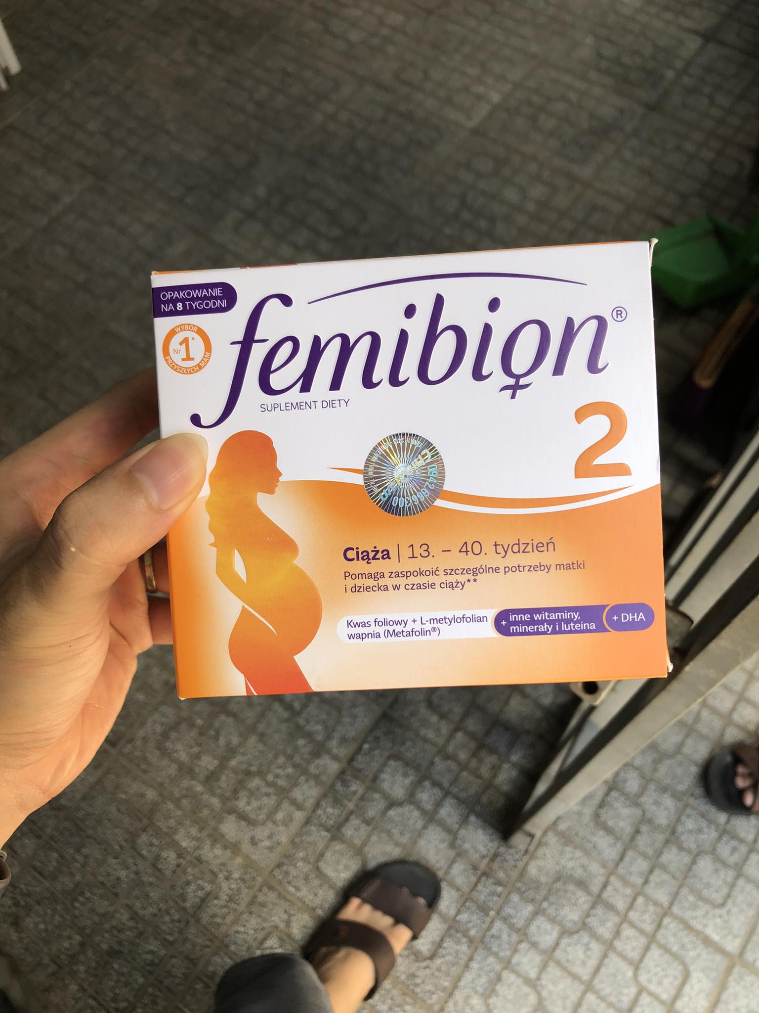 Vitamin Tổng Hợp Cho Bà Bầu Femibion Số 2 - Hỗ Trợ Phát Triển Thai Nhi và Ngăn Ngừa Dị Tật - 112 Viên Uống Chính Hãng