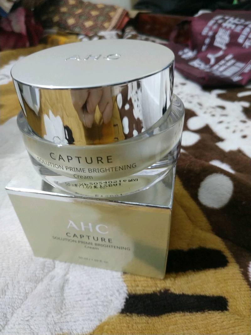Kem Dưỡng Da AHC Capture Solution Max Cream - Dưỡng Ẩm, Làm Trắng, Chống Lão Hóa - Sản Phẩm Chăm Sóc Da Cao Cấp Hàn Quốc 50ml