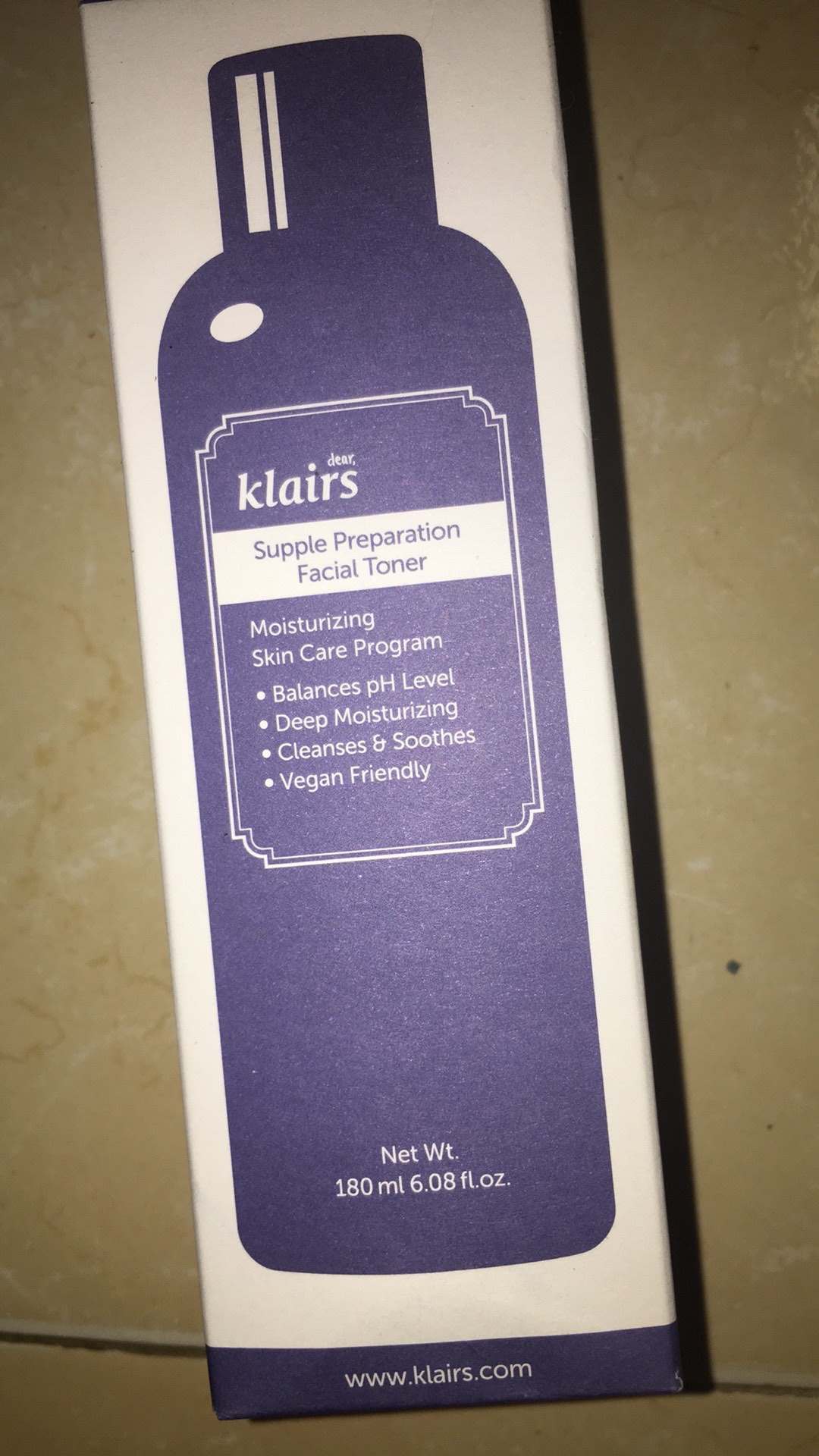 Nước Hoa Hồng Klairs Supple Preparation - Toner Chiết Xuất Tự Nhiên, Giúp Se Khít Lỗ Chân Lông & Cấp Ẩm Chuyên Sâu - 180ml