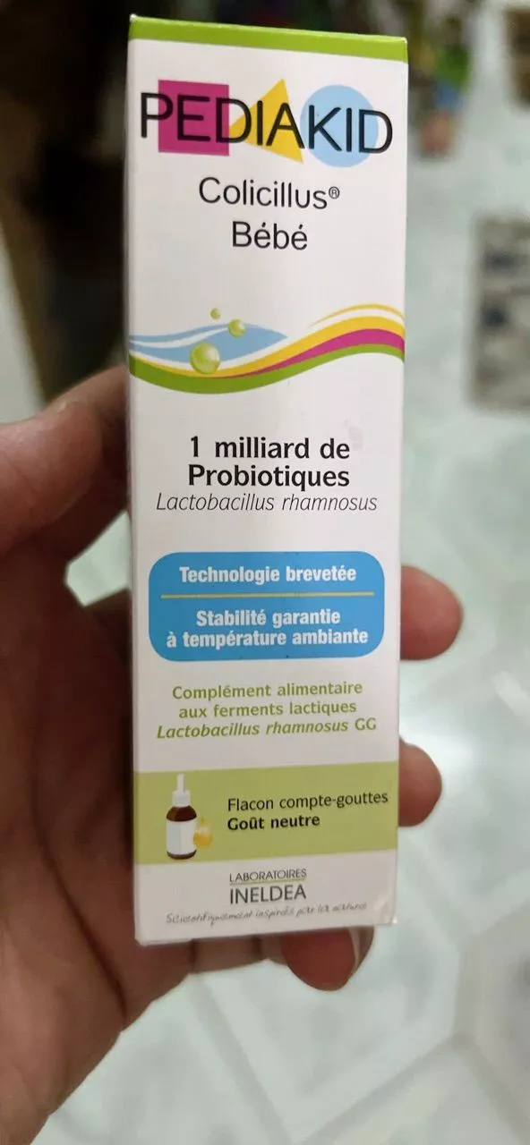Men vi sinh nhỏ giọt cho bé sơ sinh Pediakid Colicillus Bébé