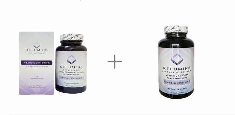 Viên uống trắng da Relumins Advance White 1650mg - Hỗ trợ làm trắng da tự nhiên với Glutathione cao từ Mỹ