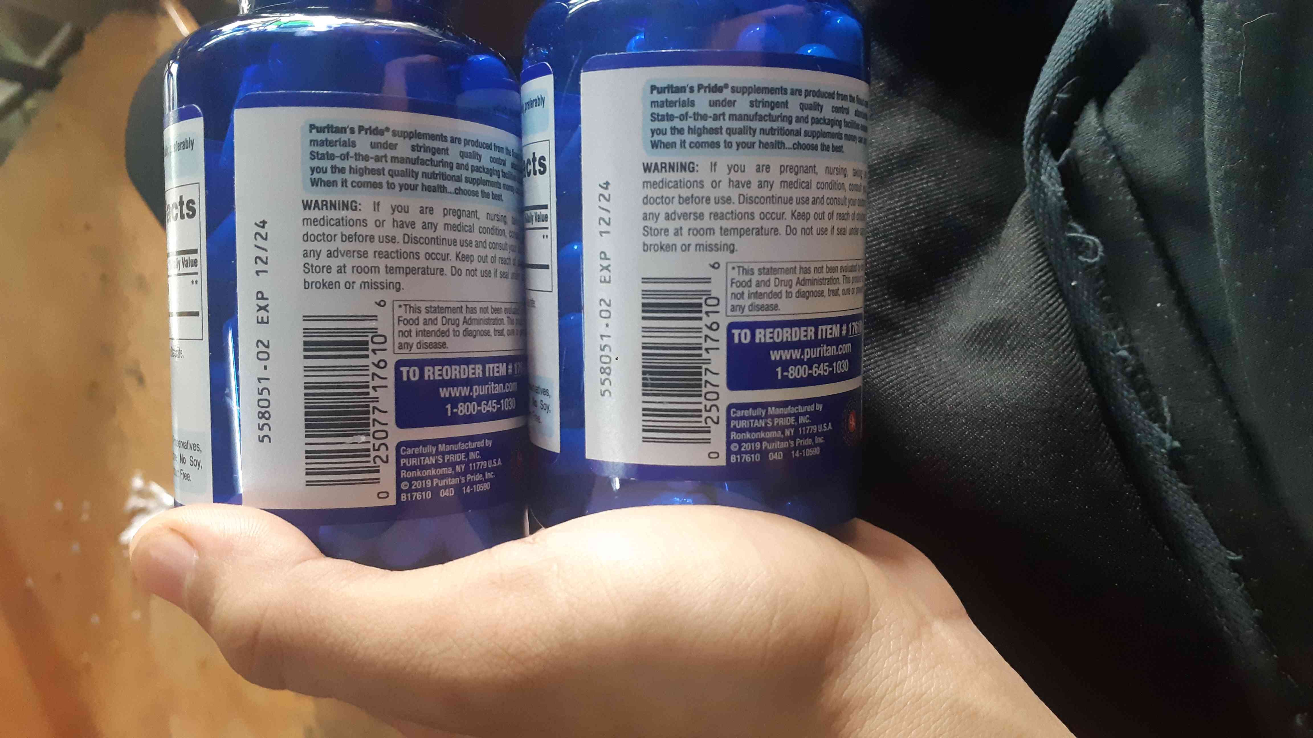 Viên uống Puritan's Pride Gaba 750mg - Hỗ trợ trí não, giảm căng thẳng, cải thiện trí nhớ, 90 viên bổ não thông minh