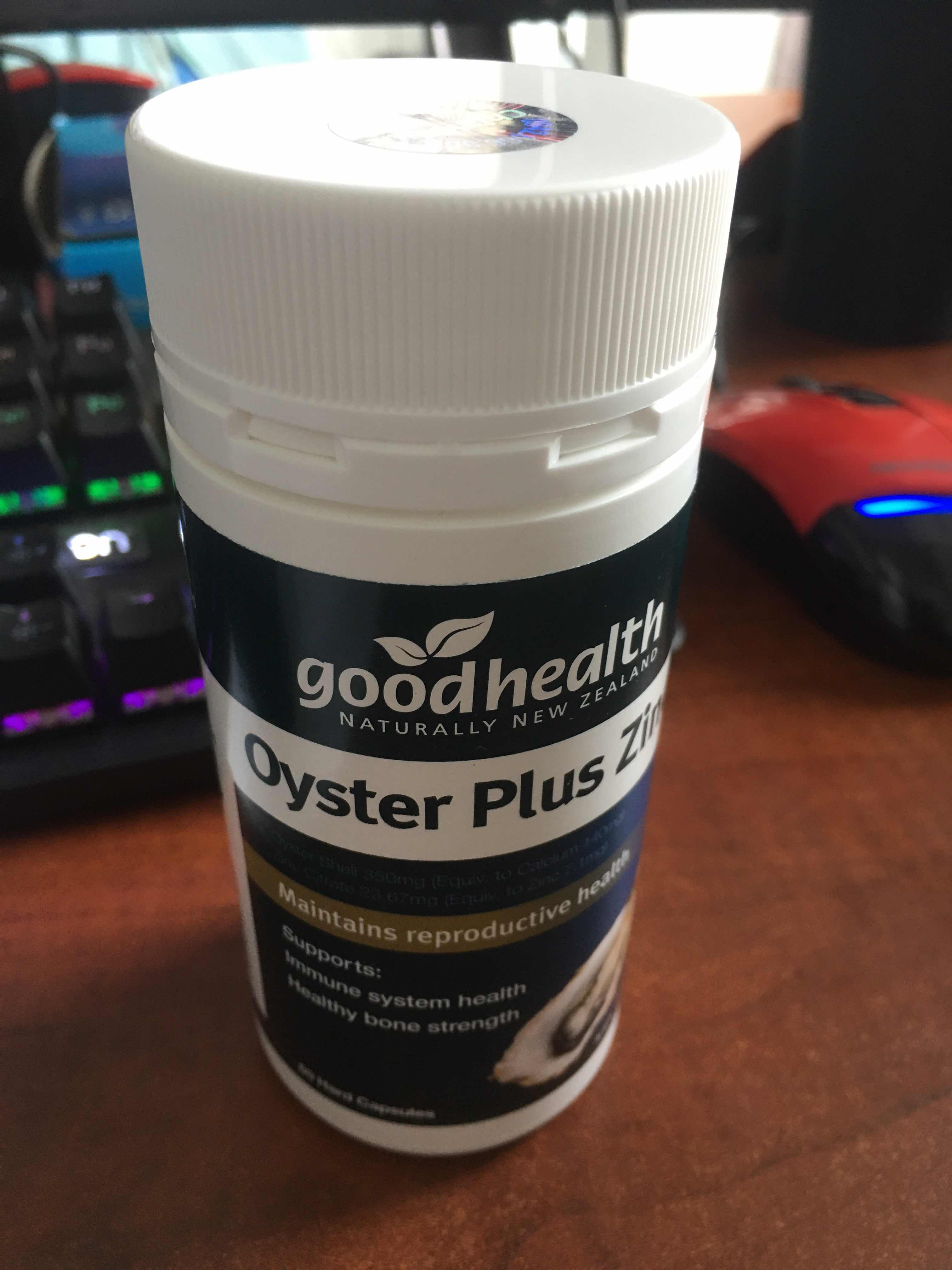 Tinh Chất Hàu Oyster Plus Zinc Goodhealth 60 Viên - Hỗ Trợ Tăng Cường Sinh Lý Nam Giới Hiệu Quả từ Úc