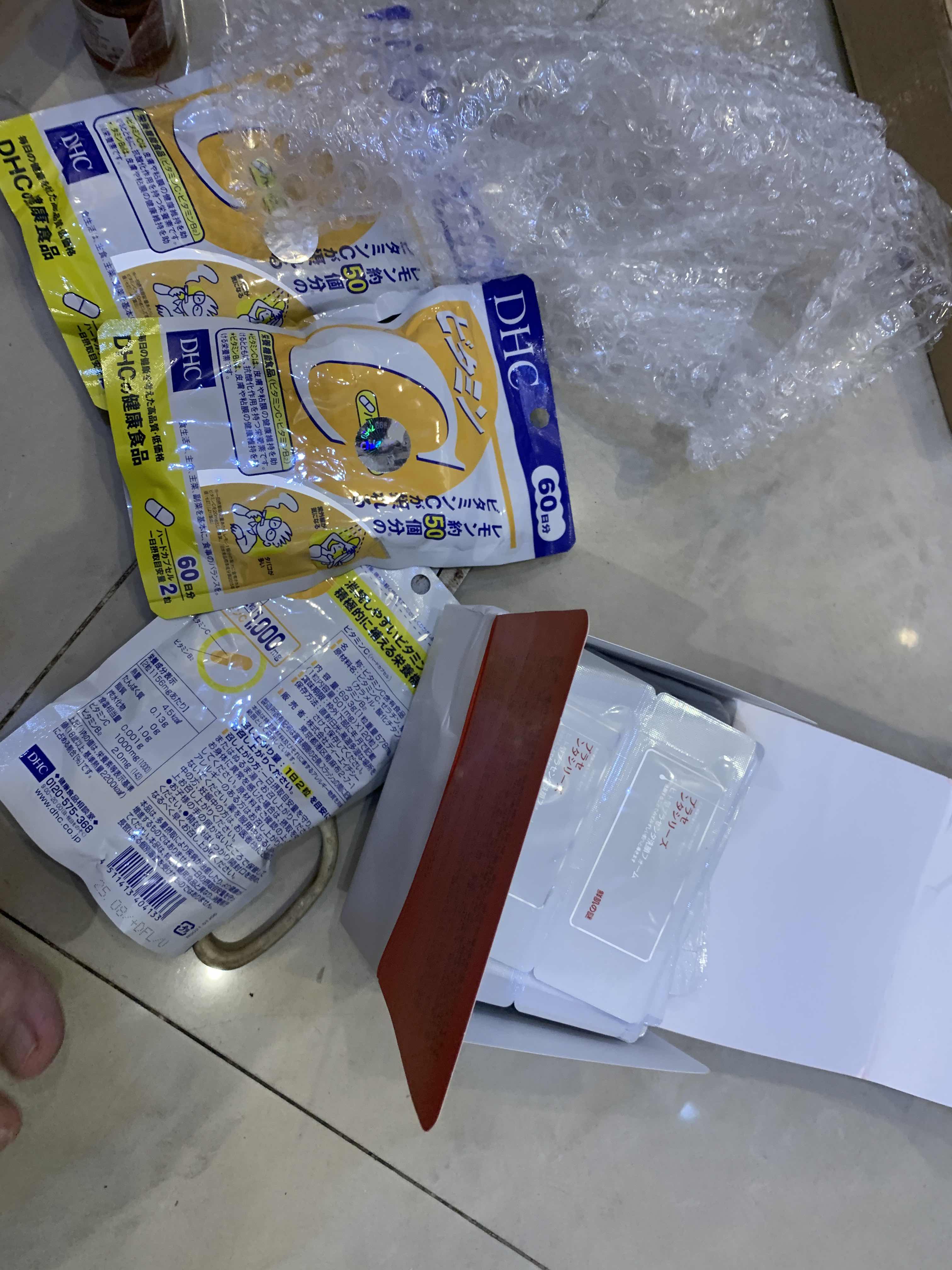 Viên Uống DHC Vitamin C 120 Viên - Hỗ Trợ Làm Đẹp Da, Tăng Cường Sức Đề Kháng, Giảm Thâm Nám, Chính Hãng Nhật Bản