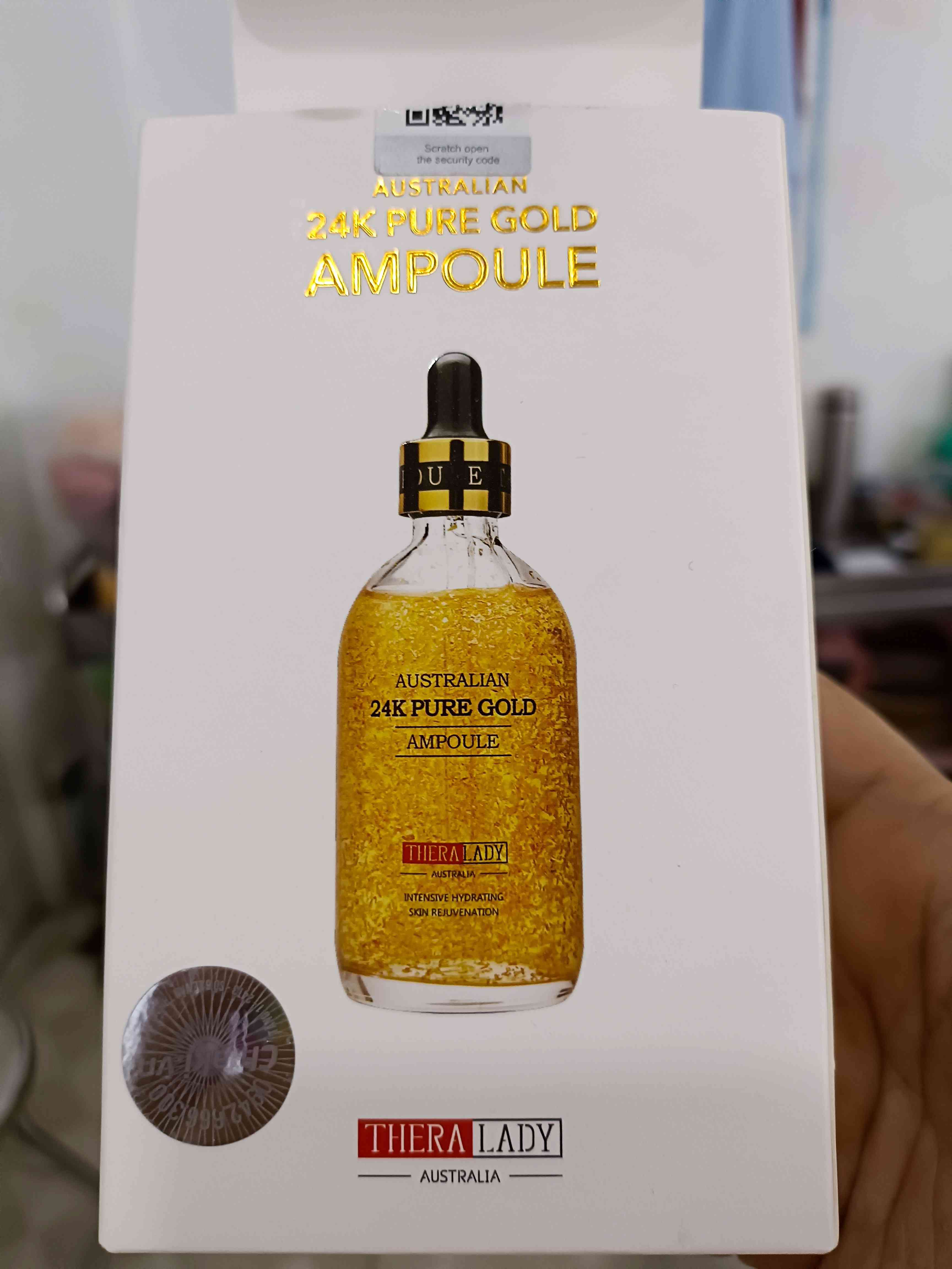 Tinh chất dưỡng da vàng 24K TheraLady Australian - Serum dưỡng ẩm, chống lão hóa, làm sáng da 100ml chính hãng