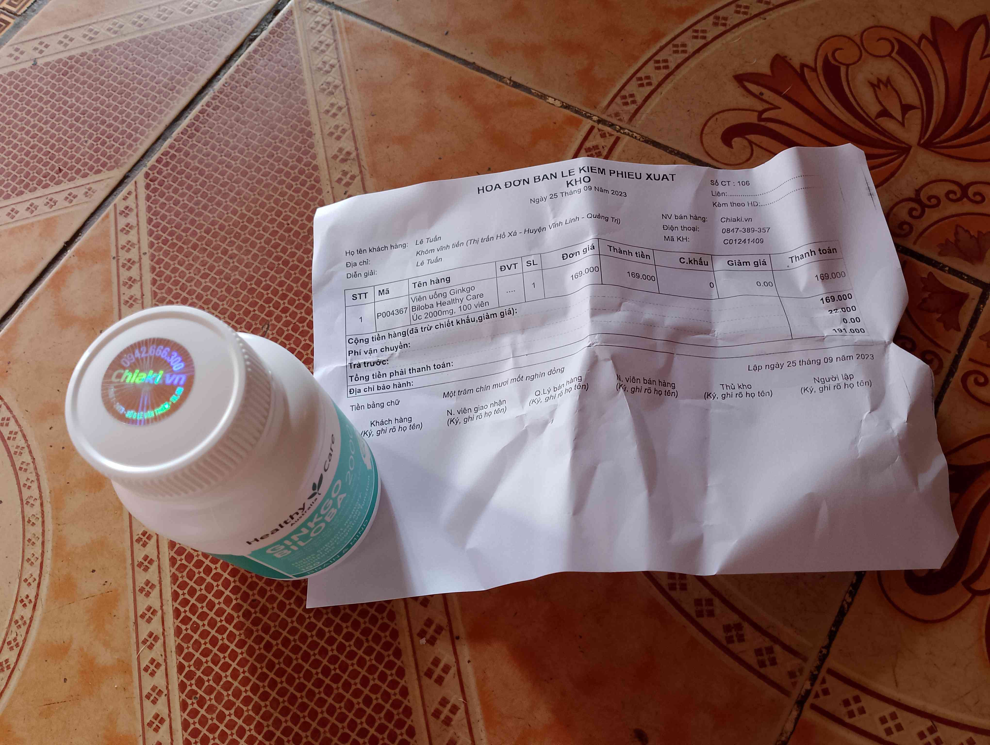 Viên uống Ginkgo Biloba Healthy Care 2000mg Úc - Hỗ trợ tuần hoàn não, cải thiện trí nhớ và khả năng tập trung, bảo vệ sức khỏe toàn diện