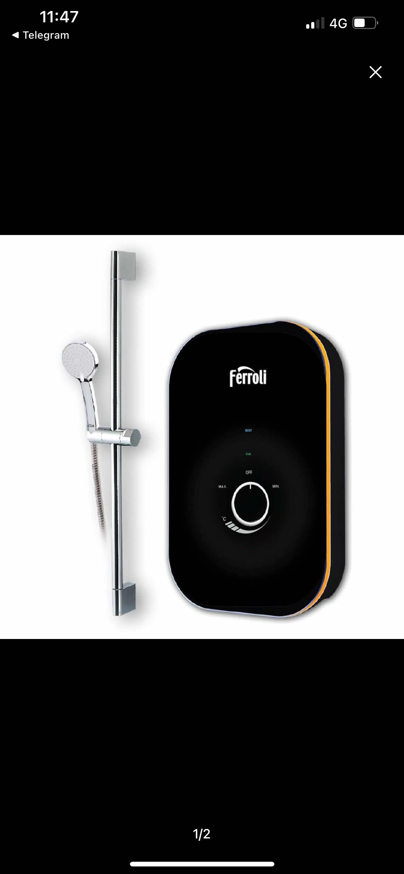 Máy Tắm Nóng Trực Tiếp Ferroli Amore GSN 4500W - Công Nghệ Hiện Đại, An Toàn, Tiết Kiệm Điện, Vòi Sen Sang Trọng