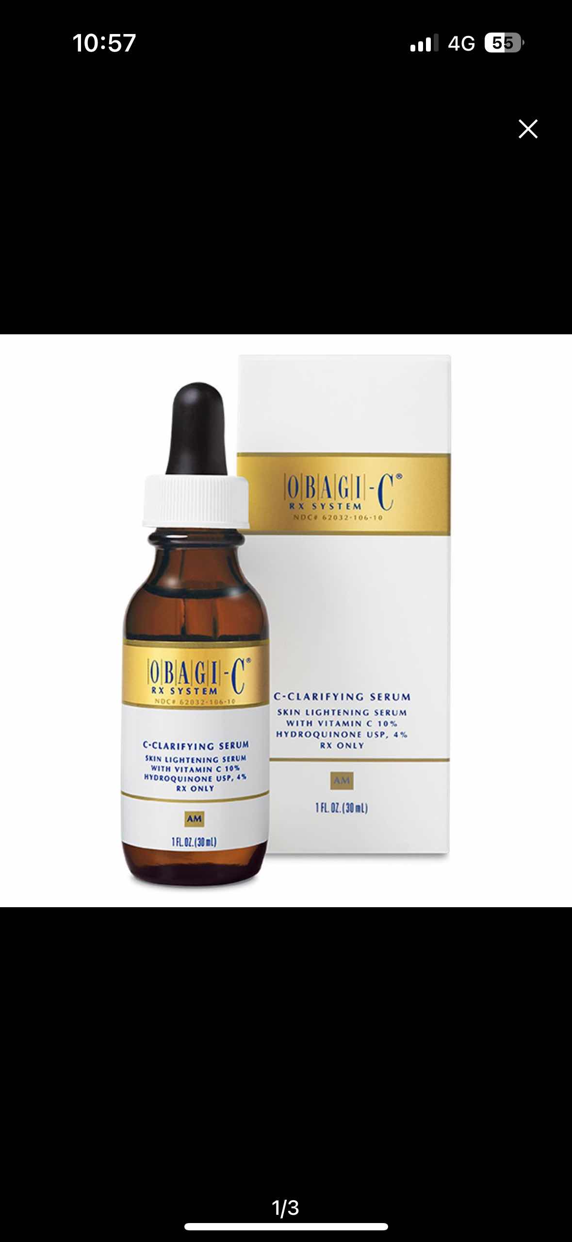 Serum Dưỡng Da Trắng Sáng Obagi C Clarifying Serum 30ml - Phục Hồi Da Khô, Chống Lão Hóa, Cân Bằng Màu Da, Dưỡng Ẩm Mềm Mại