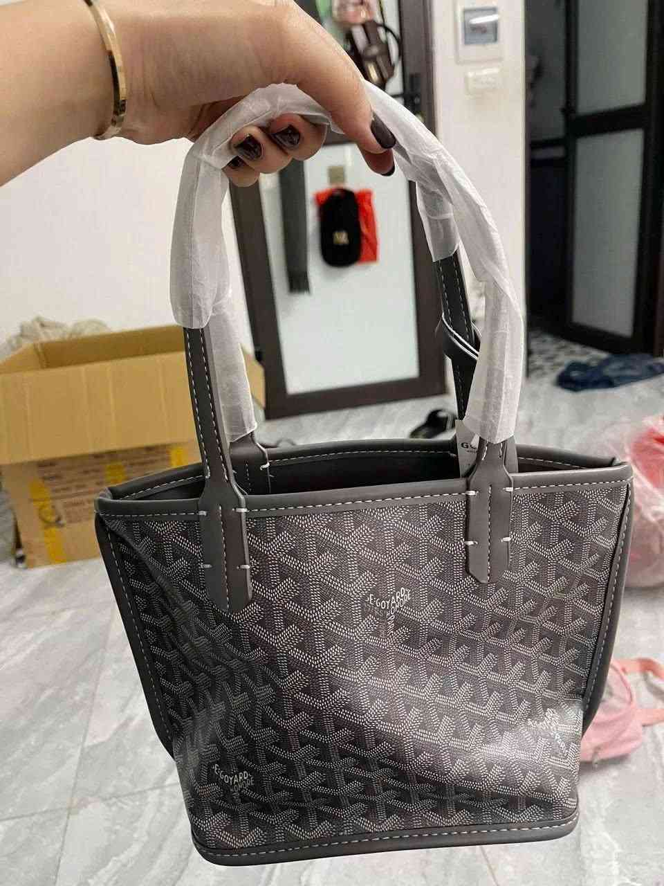 Túi Hobo Goya Công Sở Cao Cấp Size Miệng 40cm Đáy 34cm Kèm Ví - Túi Du Lịch Thanh Lịch Cho Nàng Trẻ Trung