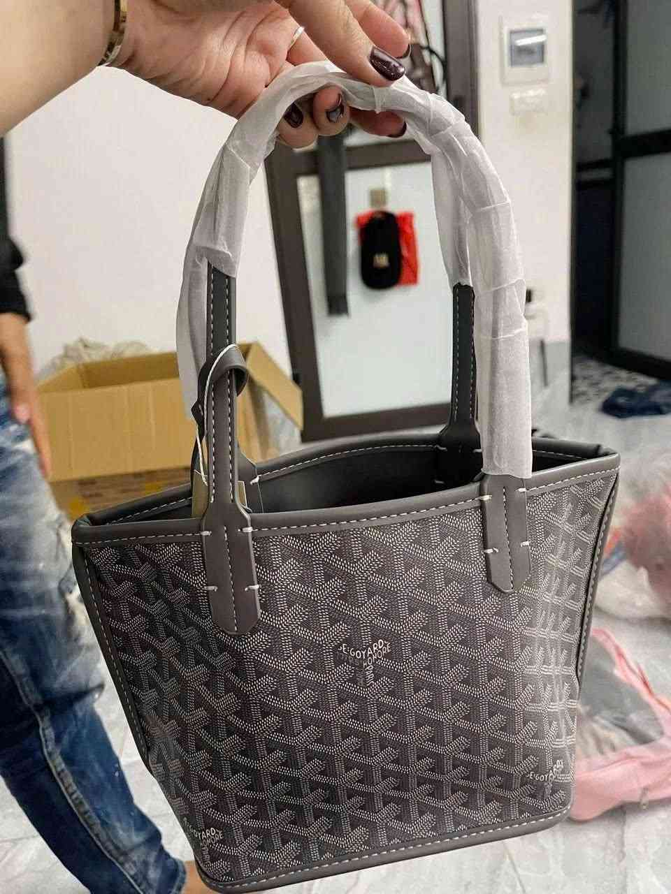 Túi Hobo Goya Công Sở Cao Cấp Size Miệng 40cm Đáy 34cm Kèm Ví - Túi Du Lịch Thanh Lịch Cho Nàng Trẻ Trung