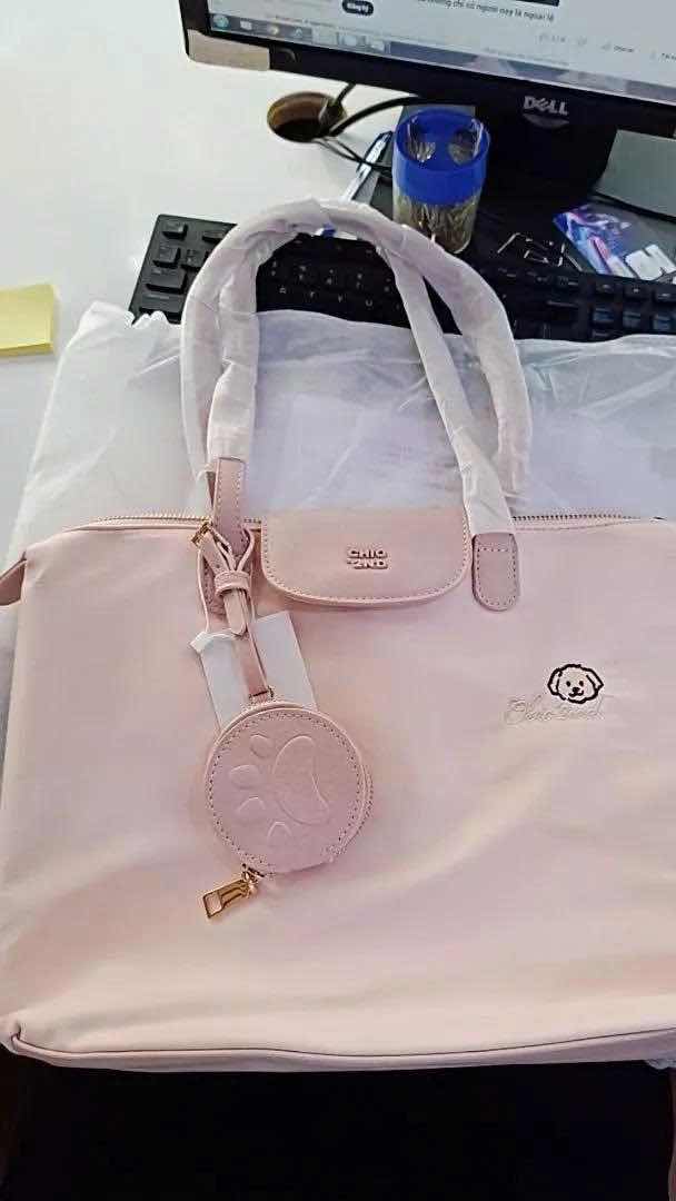 Túi Công Sở Chio Du Lịch Chất Vải Cao Cấp Size 30 Kèm Ví Tròn Sang Trọng - Phong Cách Đa Năng Cho Nữ