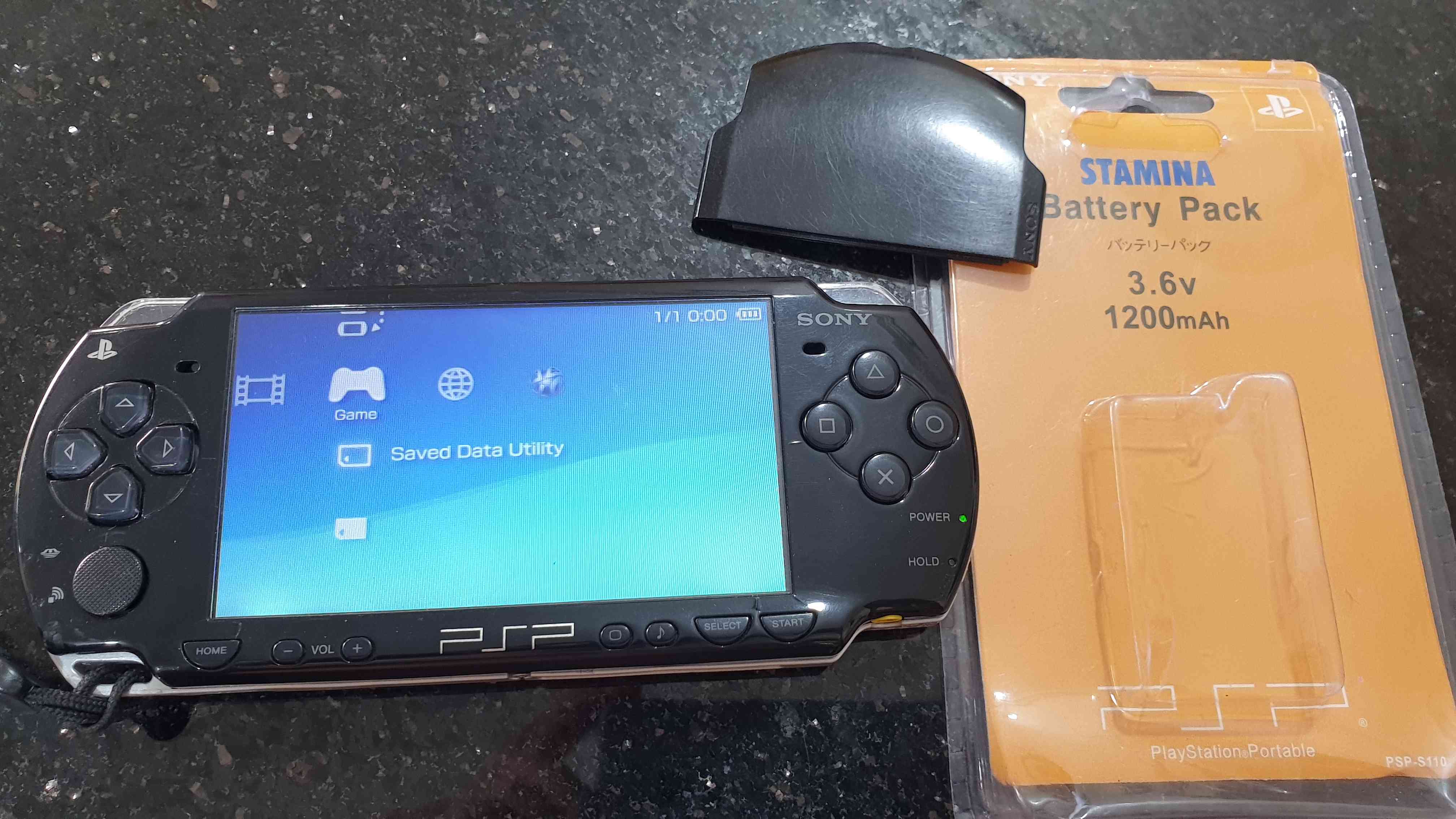 Pin Máy Game PSP 2000/3000 1200mAh - Phụ Kiện Chính Hãng Tăng Cường Trải Nghiệm Chơi Game PlayStation Portable