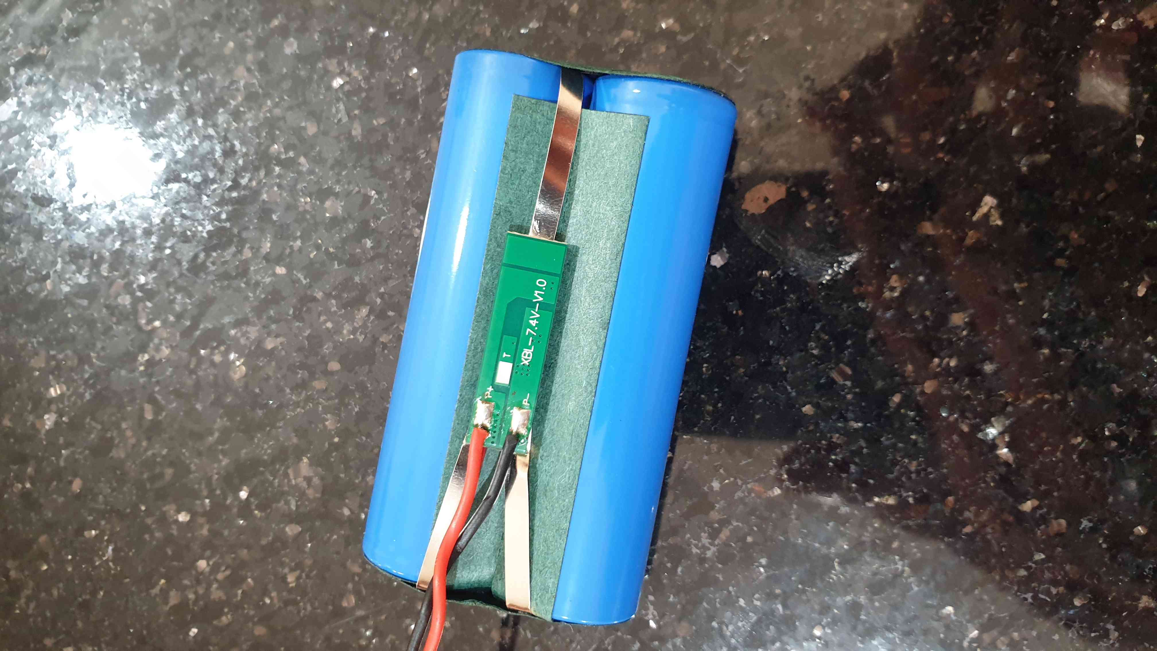 Pin Sạc 18650 7.4V 2500mAh Có Mạch Bảo Vệ - Phù Hợp Cho Loa Bluetooth, Đèn LED Mặt Trời, Micro Karaoke, Jack Cắm 2.54