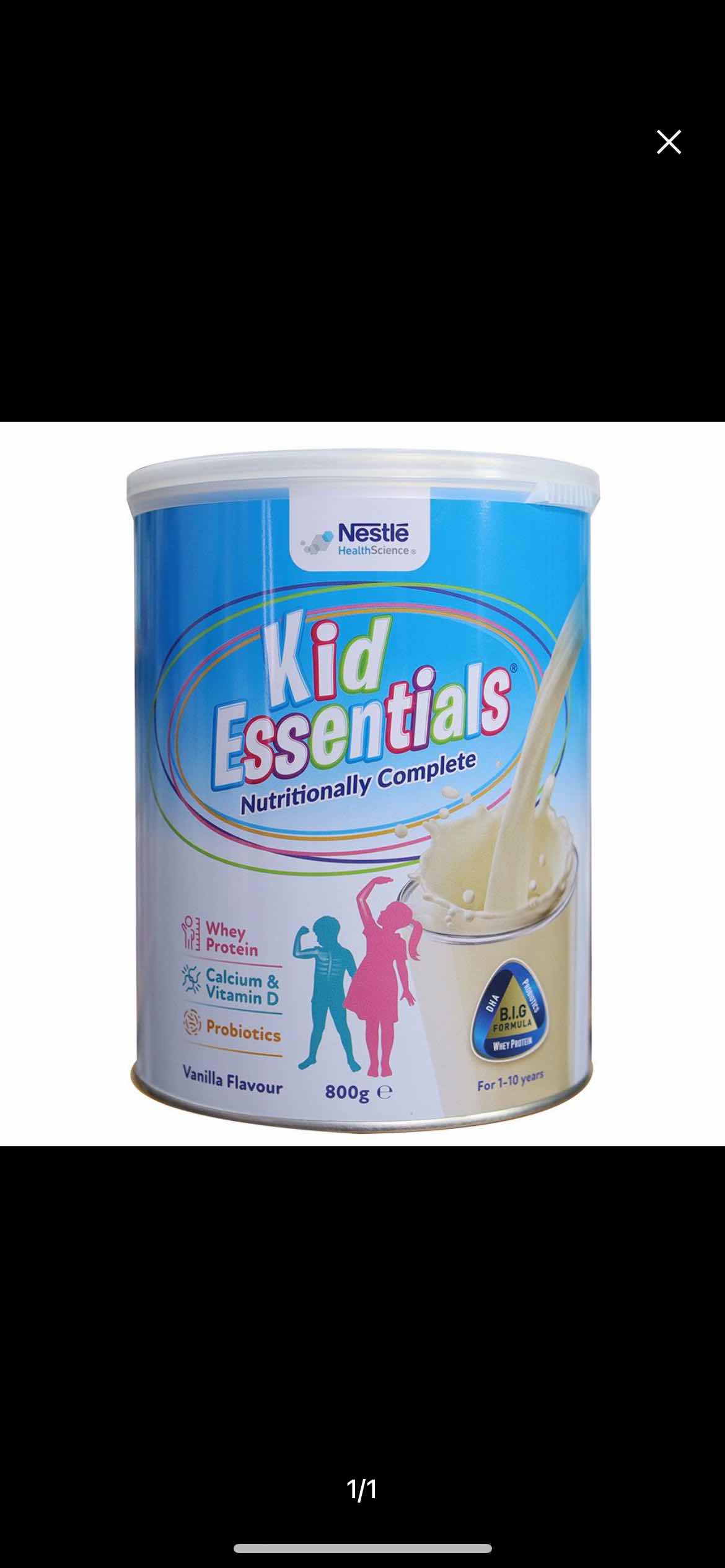Sữa Kid Essentials Nestle Úc 800g Dinh Dưỡng Cho Trẻ 1-10 Tuổi - Hỗ Trợ Tăng Cân, Tiêu Hóa Tốt, Hương Vị Ngon Dễ Uống