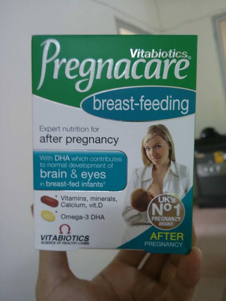 Vitamin Tổng Hợp Pregnacare Breastfeeding 84 Viên - Hỗ Trợ Sức Khỏe Mẹ Sau Sinh, Tăng Cường Lợi Sữa và Đề Kháng