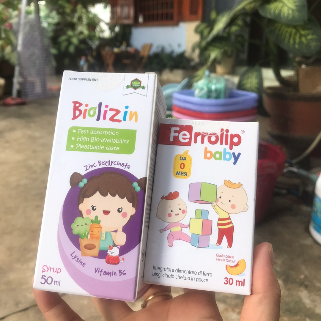 Siro Aplicaps Biolizin giúp bé ăn ngon, hấp thụ tốt