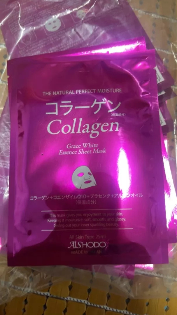 Mặt Nạ Aishodo Collagen Grace White Essence Sheet Mask