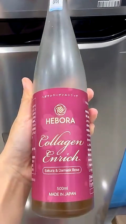 Nước uống Collagen Enrich Hebora Nhật Bản 500ml