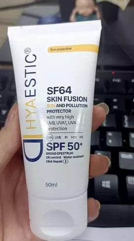 Kem Chống Nắng Hyaestic Skin Fusion SF64 SPF50+ - Bảo Vệ Da Khỏi Tia UV & Ô Nhiễm - Dưỡng Da Sáng Khỏe 50ml