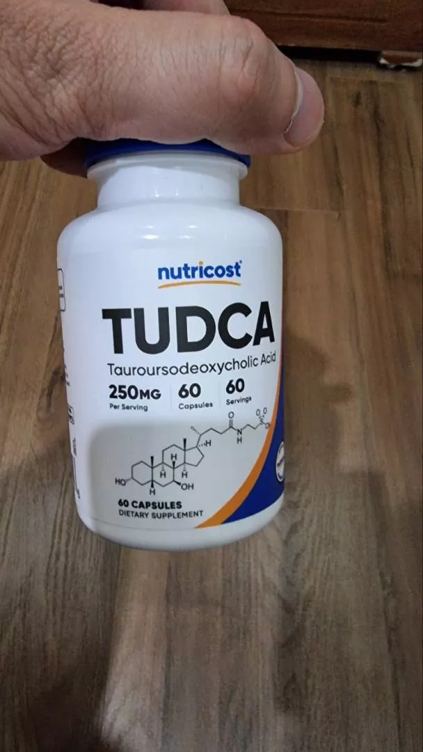 Viên Uống Bổ Gan NutriCost TUDCA 250mg - Hỗ Trợ Tăng Cường Chức Năng Gan, Thải Độc, Giảm Nóng Trong, Lọ 60 Viên