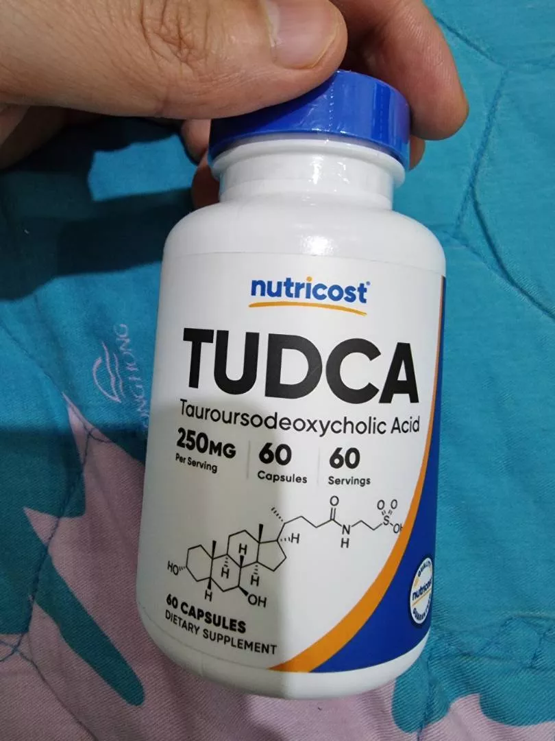 Viên Uống Bổ Gan NutriCost TUDCA 250mg - Hỗ Trợ Tăng Cường Chức Năng Gan, Thải Độc, Giảm Nóng Trong, Lọ 60 Viên