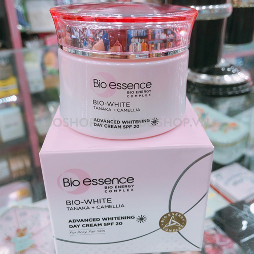 Kem Dưỡng Trắng Ban Ngày Bio-White Tanaka Camellia SPF20 - Bảo Vệ Da Khỏi Tia UV, Dưỡng Ẩm Sâu, Phù Hợp Mọi Loại Da
