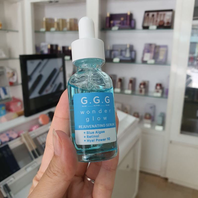 Serum G.G.G Wonder Glow 30ml - Hỗ Trợ Trẻ Hóa Da, Cấp Ẩm Sâu, Giảm Nếp Nhăn, Làm Sáng Da, Dưỡng Da Từ Thiên Nhiên