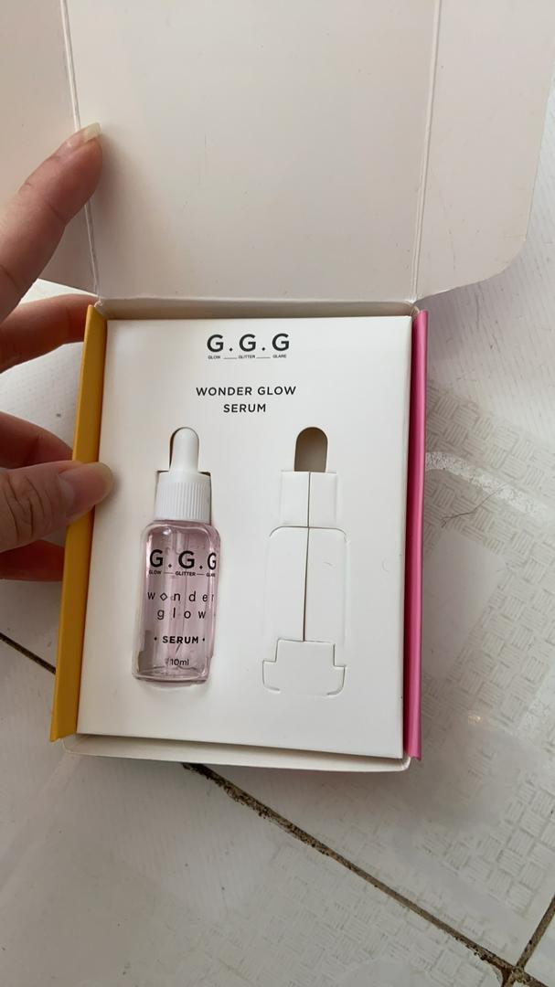 Serum Dưỡng Sáng Da G.G.G Wonder Glow - Cấp Ẩm Với 5% Niacinamide & 10% Hyaluronic Acid - Chăm Sóc Da Đầy Sức Sống, Mịn Màng