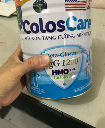 Sữa non ColosCare 1+ 800g cho bé từ 1-10 tuổi - Giàu dinh dưỡng, hỗ trợ tăng cường miễn dịch và phát triển toàn diện