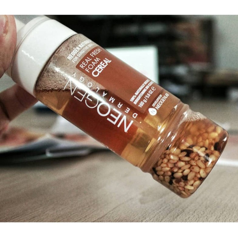 Sữa Rửa Mặt Ngũ Cốc Neogen Dermalogy Real Fresh Foam Cereal 100g - Sạch Da, Cấp Ẩm, Chống Nhờn, Dành Cho Mọi Loại Da