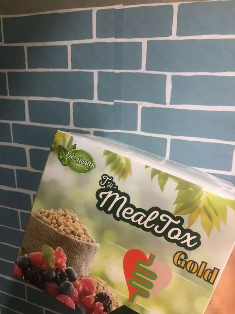 TH Mealtox Gold - Thực Phẩm Bảo Vệ Sức Khỏe Giảm Cân, Detox, Hỗ Trợ Tiêu Hóa, Bổ Sung Chất Xơ - Hộp 30 Gói