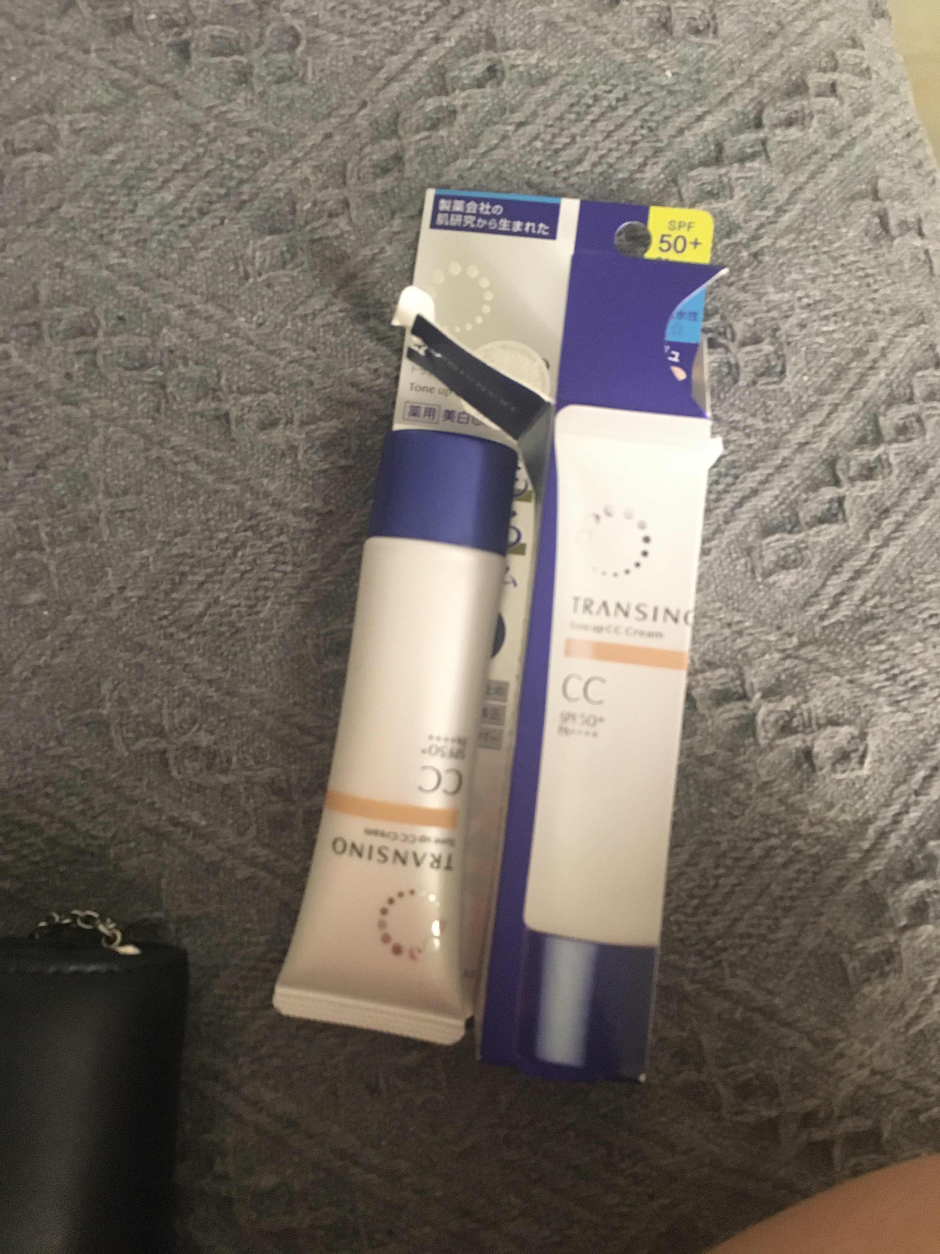 Kem Trang Điểm Chống Nắng Transino Whitening CC Cream SPF50+ PA++++ - Lớp Nền Hoàn Hảo, Dưỡng Trắng, Mờ Nám, Tán Nhang, Tiện Lợi 30g