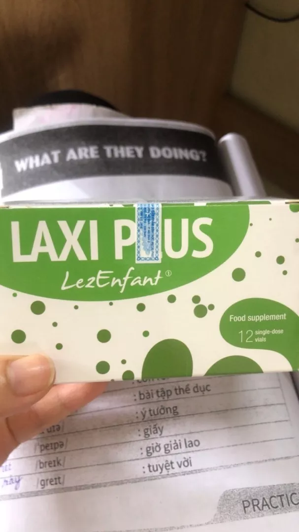 Laxi Plus LezEnfant Dạng Nước - Hỗ Trợ Cải Thiện Táo Bón Cho Trẻ Em và Người Lớn, Bổ Sung Chất Xơ, Hộp 12 Lọ 10ml