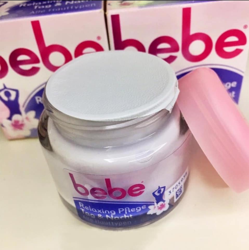 Kem Dưỡng Ẩm Bebe Relaxing Nacht Pflege 50ml - Cho Mọi Loại Da, Thư Giãn, Phục Hồi, Duy Trì Độ Ẩm Da, Hàng Đức Chính Hãng