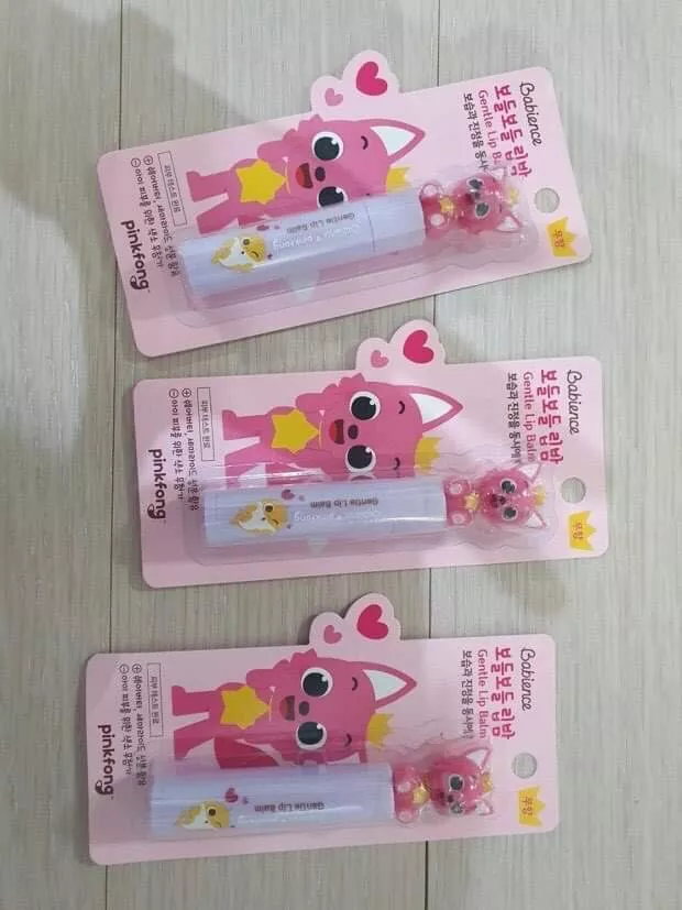 Son Dưỡng Môi Cho Bé Babience Pinkfong - Hữu Cơ, Giữ Ẩm, Ngừa Khô Nẻ, Dành Cho Trẻ Từ 3 Tuổi - Thiết Kế Dễ Thương, An Toàn Cho Da Mỏng Manh