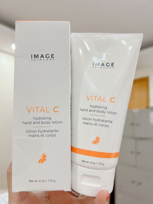 Kem Dưỡng Da Tay và Body Image Skincare Vital C - Giàu Độ Ẩm, Cải Thiện Đàn Hồi Da, Chống Lão Hóa, Dưỡng Ẩm Tự Nhiên, Lọ 170g