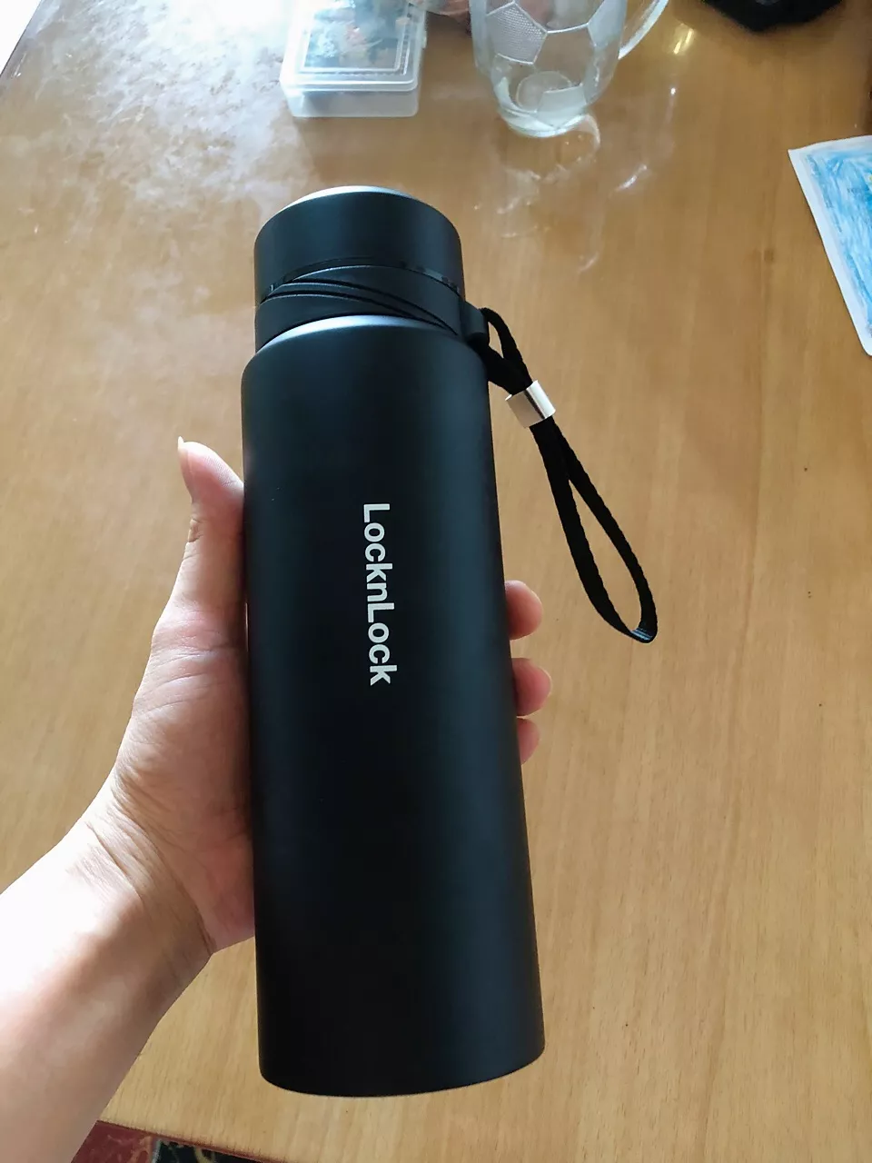 Bình Giữ Nhiệt Lock&Lock LHC6180 800ml - Thép Không Gỉ, Có Lưới Lọc Trà, Giữ Nóng Lên Đến 8 Giờ, Thiết Kế Hiện Đại, Thân Thiện Sức Khỏe
