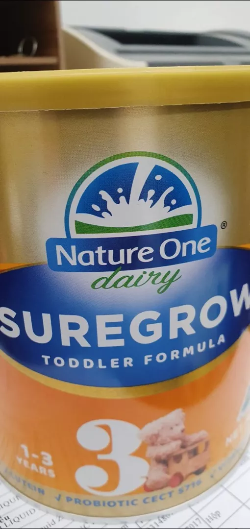 Sữa Bột Nature One Dairy SureGrow cho Bé 0-6 Tuổi - 36 Thành Phần Thiết Yếu, Hỗ Trợ Tiêu Hóa, Tăng Cường Miễn Dịch Tự Nhiên