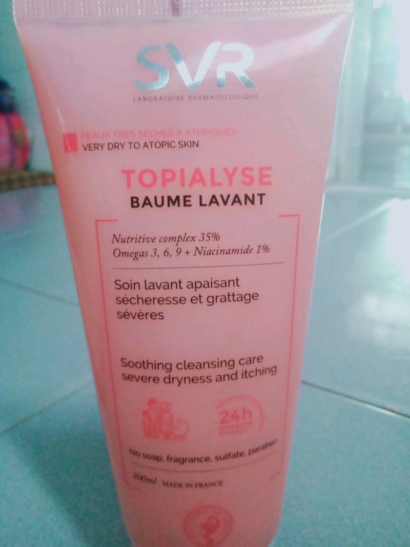 Gel Làm Sạch Da Khô SVR Topialyse Lavant - Chăm Sóc Da 3 Trong 1, Dưỡng Ẩm, Không Sulphate, Phù Hợp Da Viêm Cơ Địa 200ml