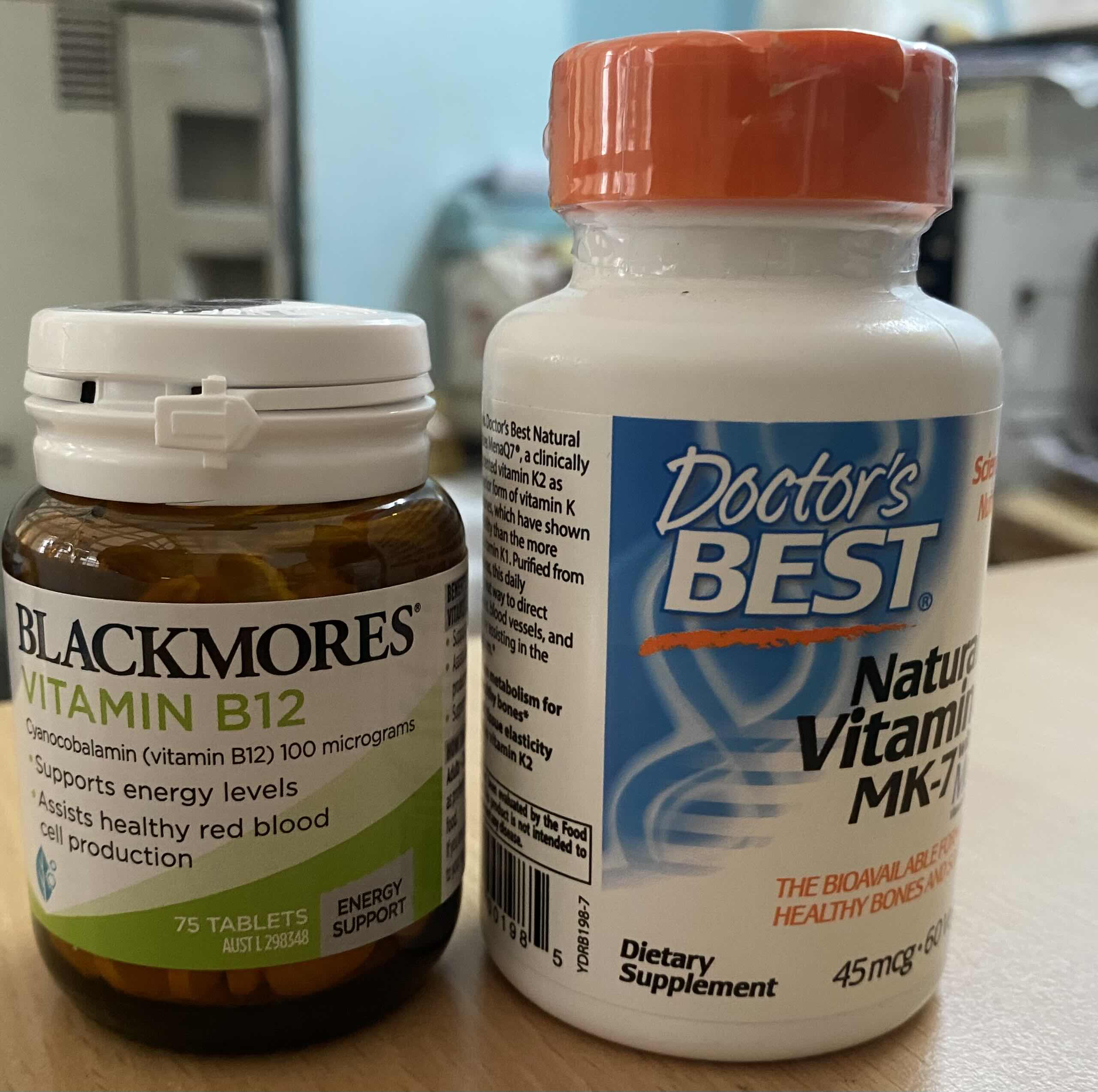 Viên Uống Vitamin B12 Blackmores 100mcg - Hỗ Trợ Sức Khỏe, Giảm Mệt Mỏi, Tăng Cường Năng Lượng, Dành Cho Người Ăn Chay