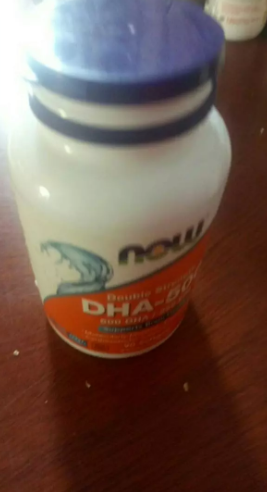 Viên uống bổ não DHA 500 Now Foods - Hỗ trợ tăng cường trí nhớ và sức khỏe não bộ cho người lớn, lọ 90 viên