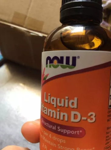 Vitamin D3 Liquid Now Foods cho trẻ sơ sinh - Hỗ trợ xương chắc khỏe, tăng cường hấp thụ Canxi và hệ miễn dịch, 59ml