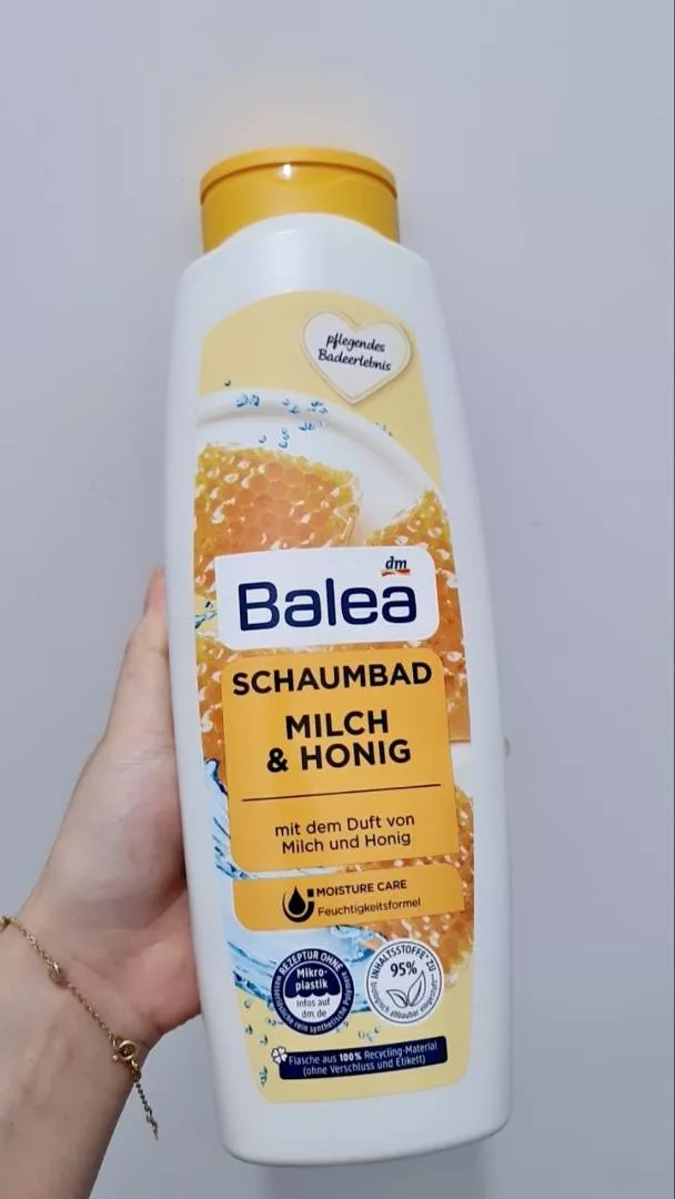 Sữa tắm mật ong Balea Creme Bed Milch&Honig Đức chai 750ml